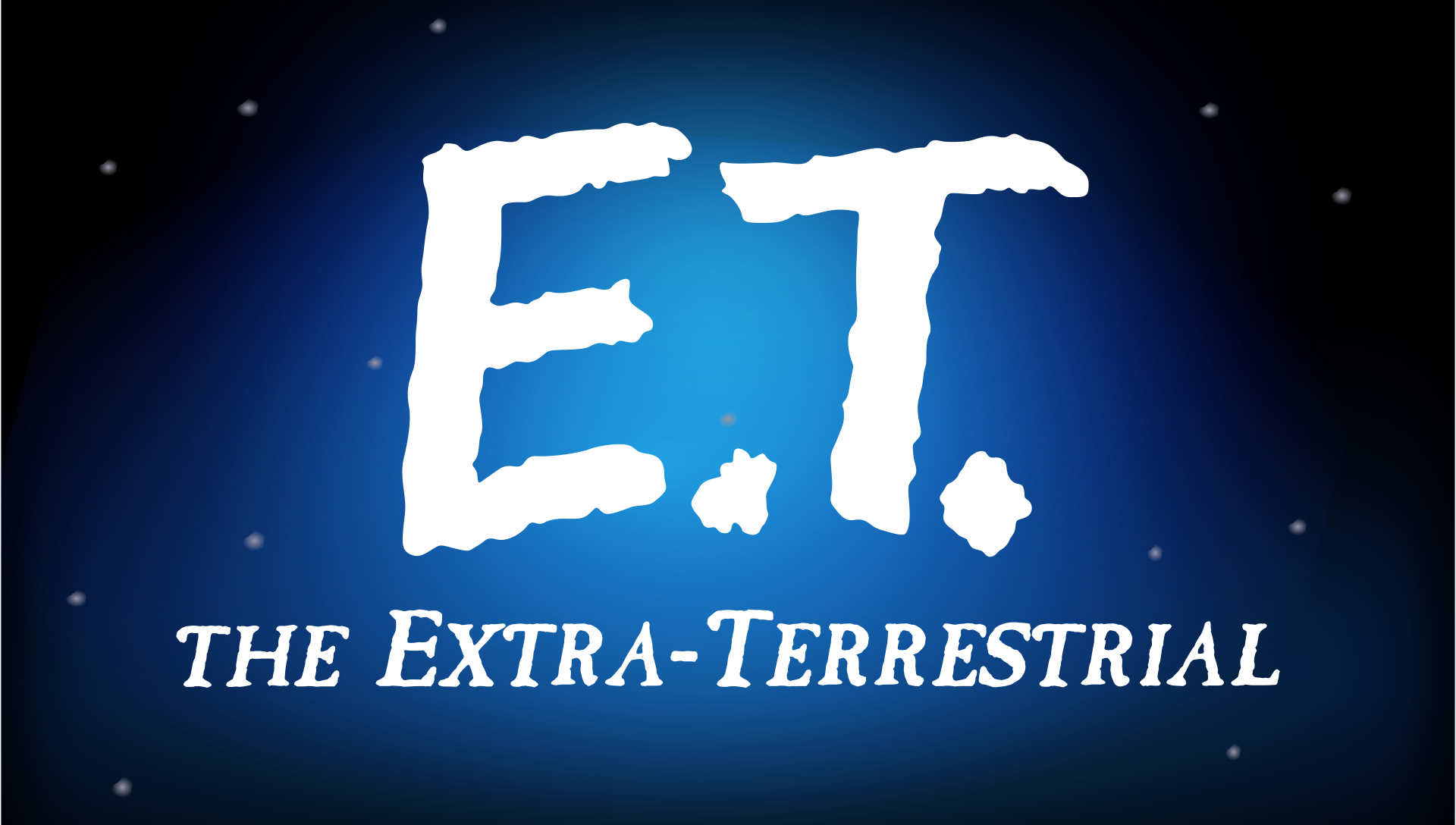 映画ETのロゴ
